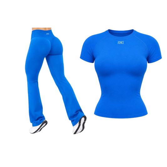 Royal Blue Seamless set (Flare)